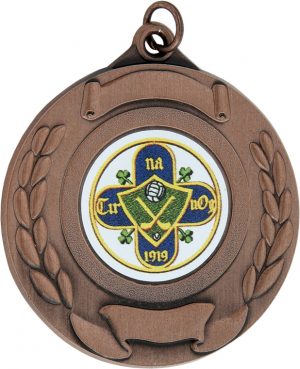 50mm Bronze Polished Medals