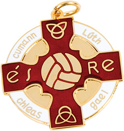 33mm RED FOOTBALL GOLD MEDAL
