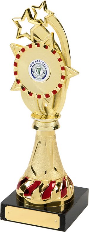 H569-69 Gold/Red Star Trophy