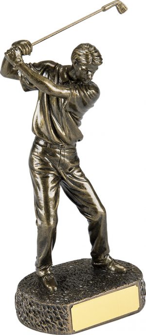 R685-45 Male Golfer 28cm